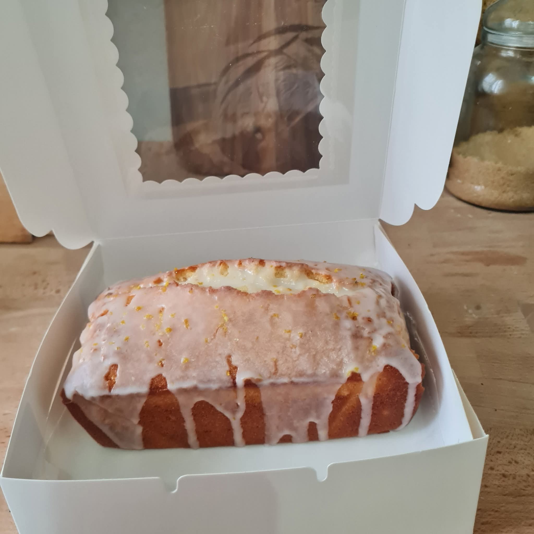 Sourdough Lemon Drizzle Cake