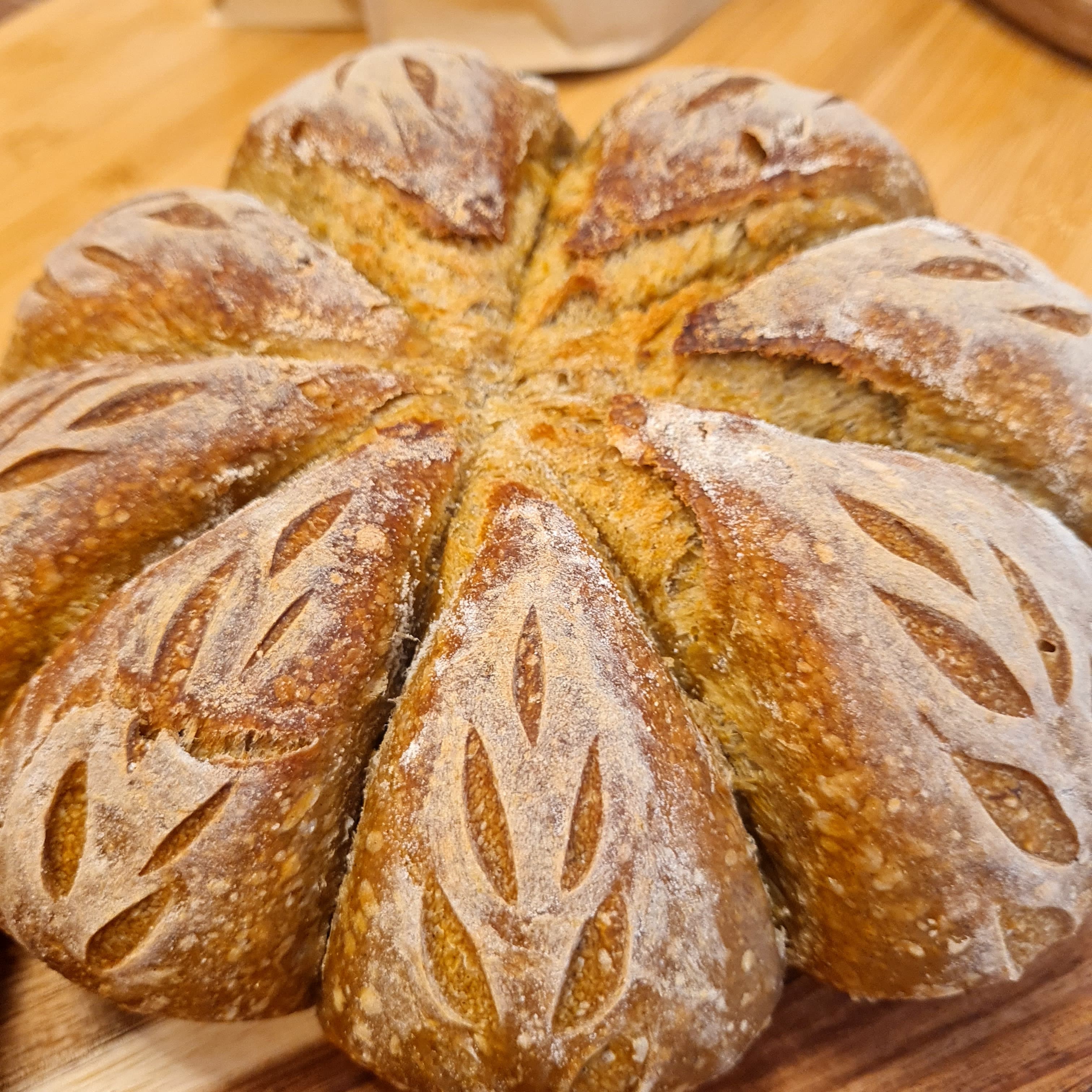 Sourdough Pumpkin Loaf